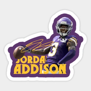 Jordan Addison Sticker